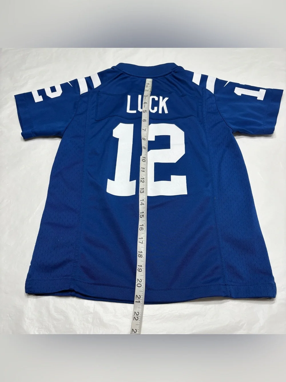 Nike Indianapolis Colts Andrew Luck #12 Jersey Youth Boys Small 8 Signed Unknown